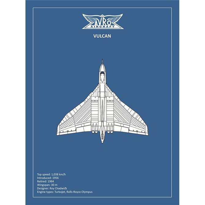 BP Avro Vulcan  - Cuadrostock