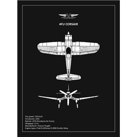 BP CV F4U-Corsair Black  - Cuadrostock