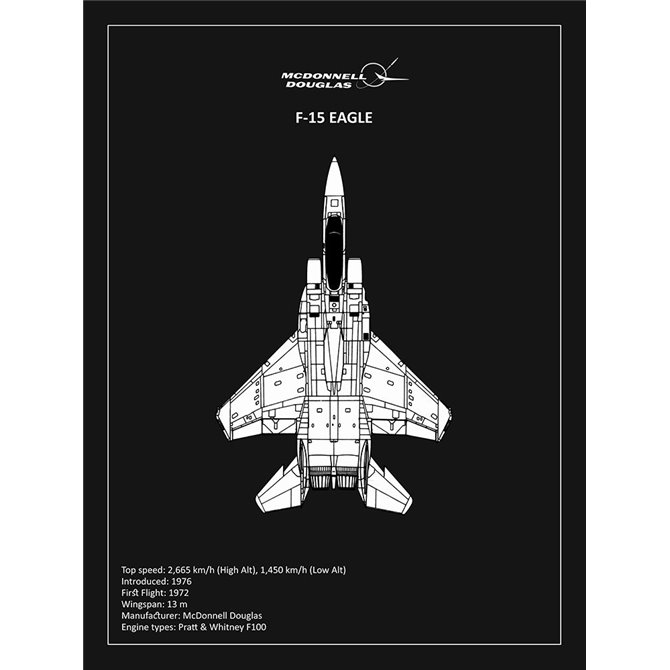 BP F15 Eagle Black 