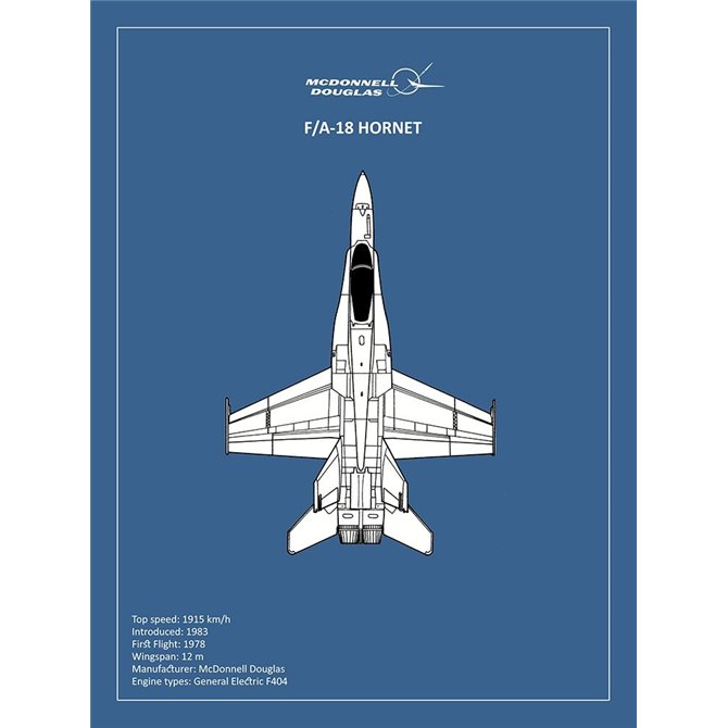 BP FA18 Hornet  - Cuadrostock