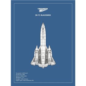 BP LOCKHEED SR-71  - Cuadrostock