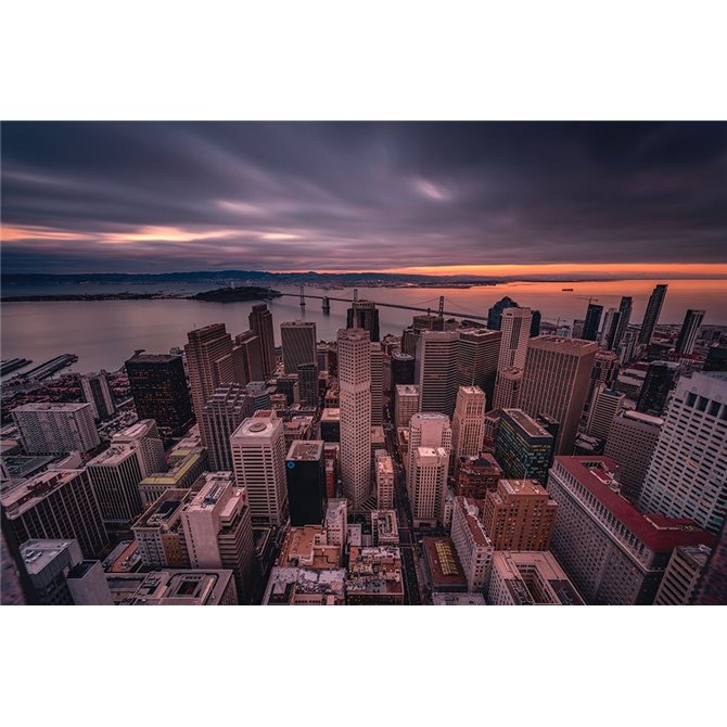 San Francisco Look Down - Cuadrostock