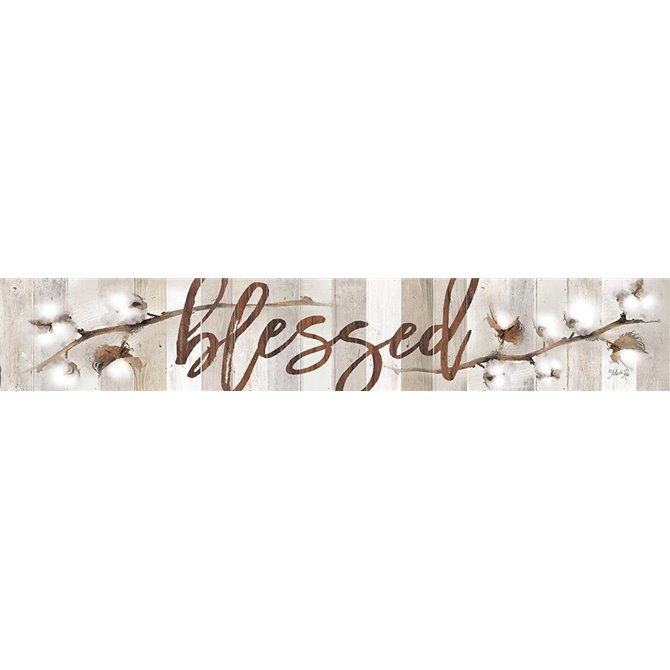 Cotton Stems - Blessed - Cuadrostock