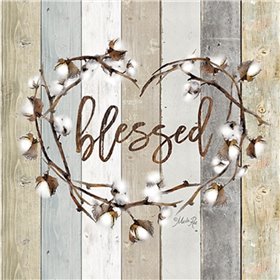 Blessed Cotton Wreath