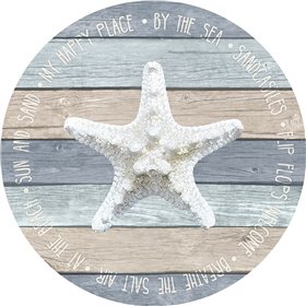 By the Sea Starfish Circle - Cuadrostock