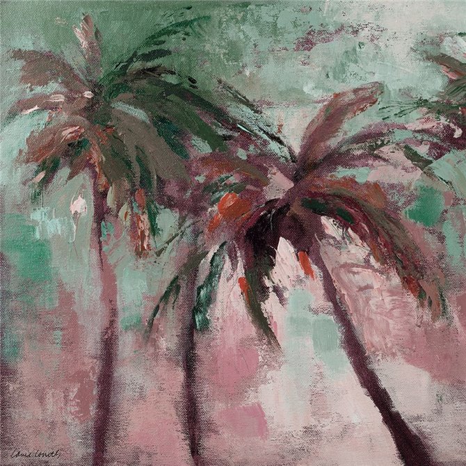 Island Evening Palms II - Cuadrostock