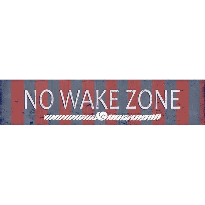 No Wake Zone - Cuadrostock