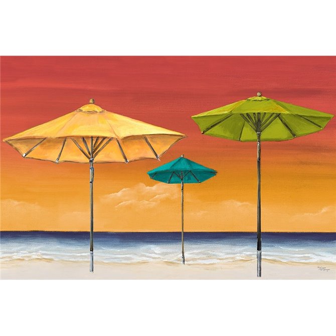 Tropical Umbrellas I - Cuadrostock