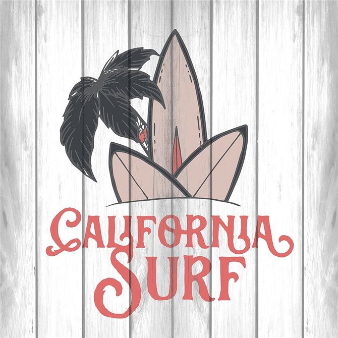 California Surf 2 - Cuadrostock