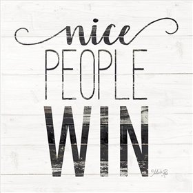 Nice People Win - Cuadrostock