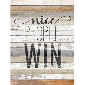 Nice People Win - Cuadrostock