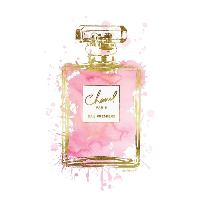 Perfume Bottle Pink - Cuadrostock