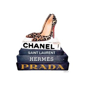 Book Stack Leopard Shoes - Cuadrostock