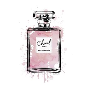 Black Inky Perfume in Pink - Cuadrostock