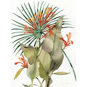 Cuadro para dormitorio - Botanical Flame Lilies - Cuadrostock