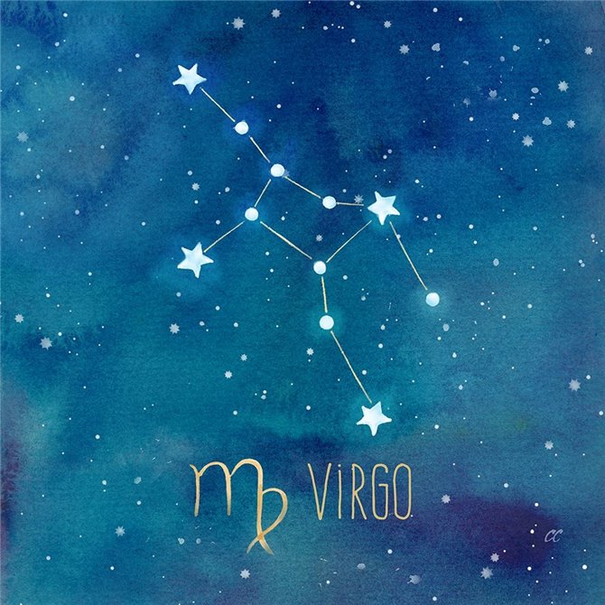Star Sign Virgo - Cuadrostock