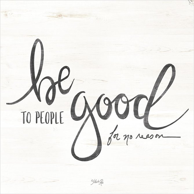 Be Good to People - Cuadrostock