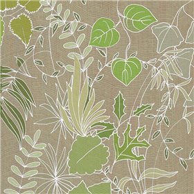 Linen Leaves 2