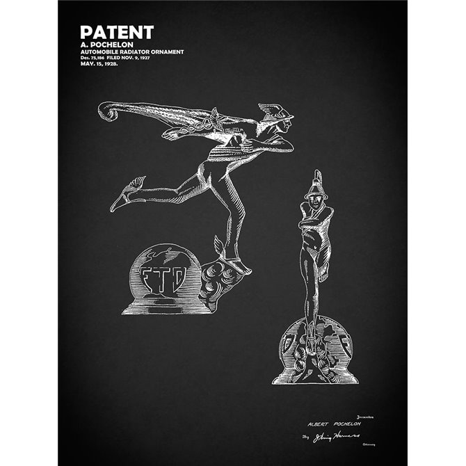 Radiator Ornament 1928 Bk