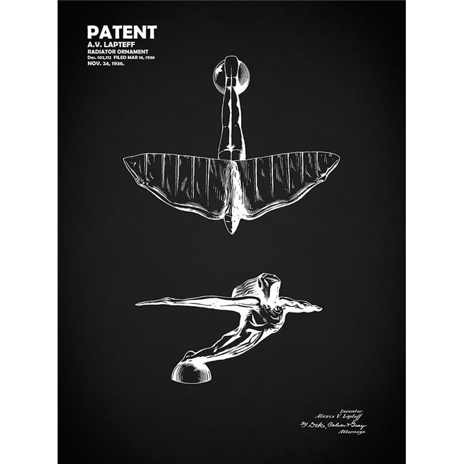 Radiator Ornament 1936 Bk