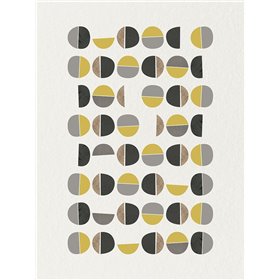 Mid Century Abstract Circle 9