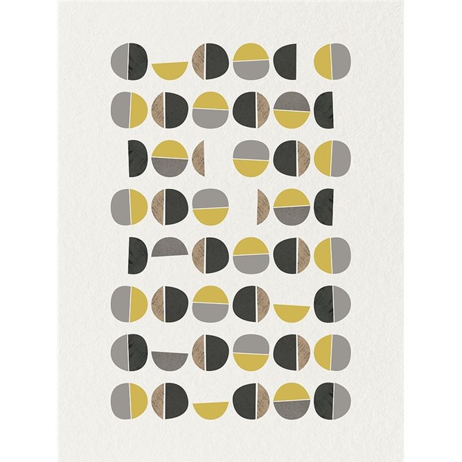 Mid Century Abstract Circle 9 - Cuadrostock