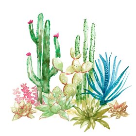 Cactus Vignette I