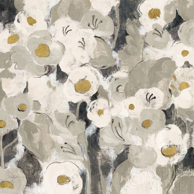 Velvety Florals Neutral III - Cuadrostock