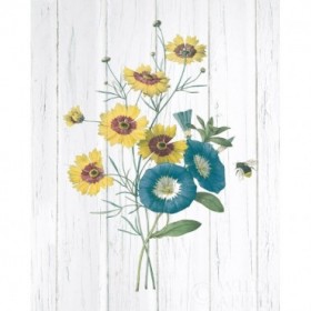 Botanical Bouquet on Wood II - Cuadrostock