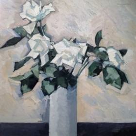 White Roses - Cuadrostock
