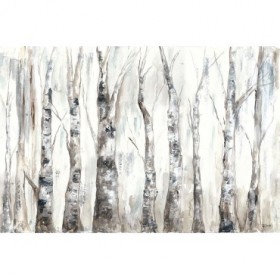 Cuadro para dormitorio - Winter Aspen Trunks Neutral - Cuadrostock