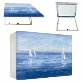 Tapacontador horizontal blanco 24585