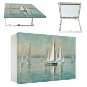 Tapacontador horizontal blanco 18931