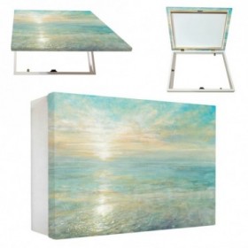 Tapacontador horizontal blanco 18930