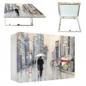Tapacontador horizontal blanco 18213