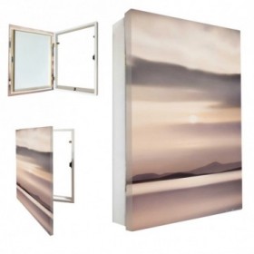 Tapacontador vertical blanco KM119