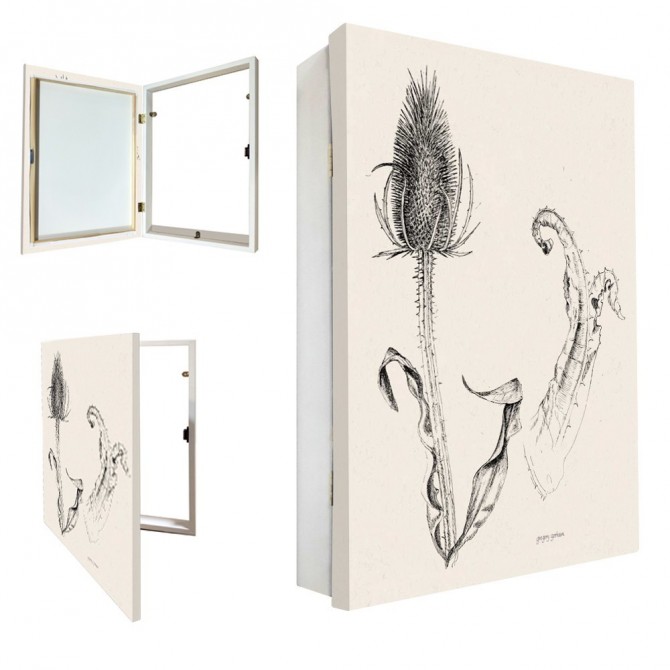 Tapacontador vertical blanco GOR-596 - Cuadrostock