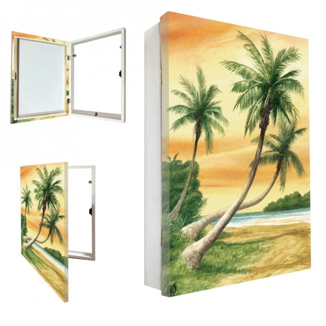 Tapacontador vertical blanco DKE-011 - Cuadrostock
