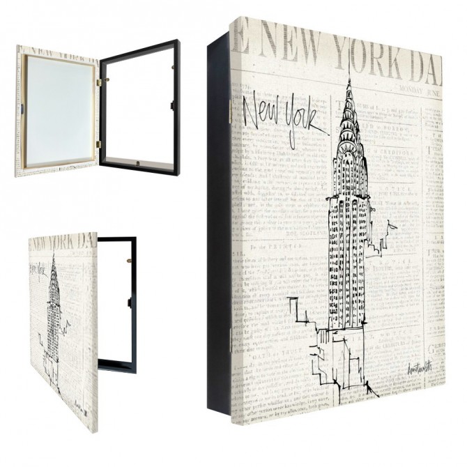 Tapacontador vertical negro 15775