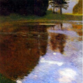 Lake in front of the Castle by Klimt