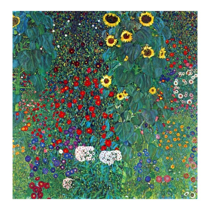 Garden with Crucifix 2_lg by Klimt