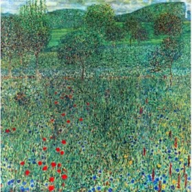 Garden landscape by Klimt