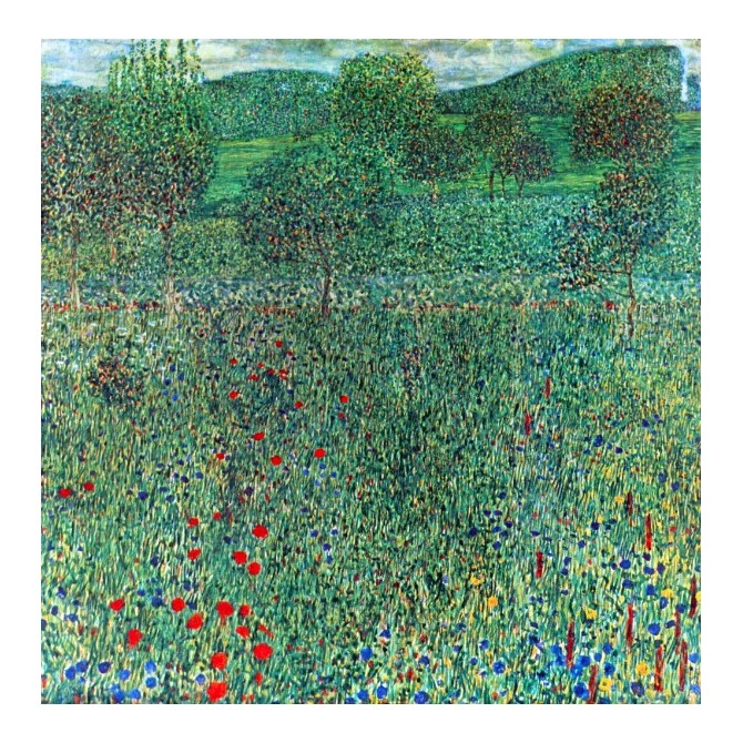 Garden landscape by Klimt