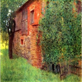 Farmhouse in Chamber in Attersee by Klimt