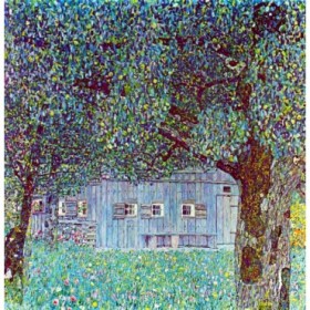 Farmhouse in Upper Austria by Klimt - Cuadrostock