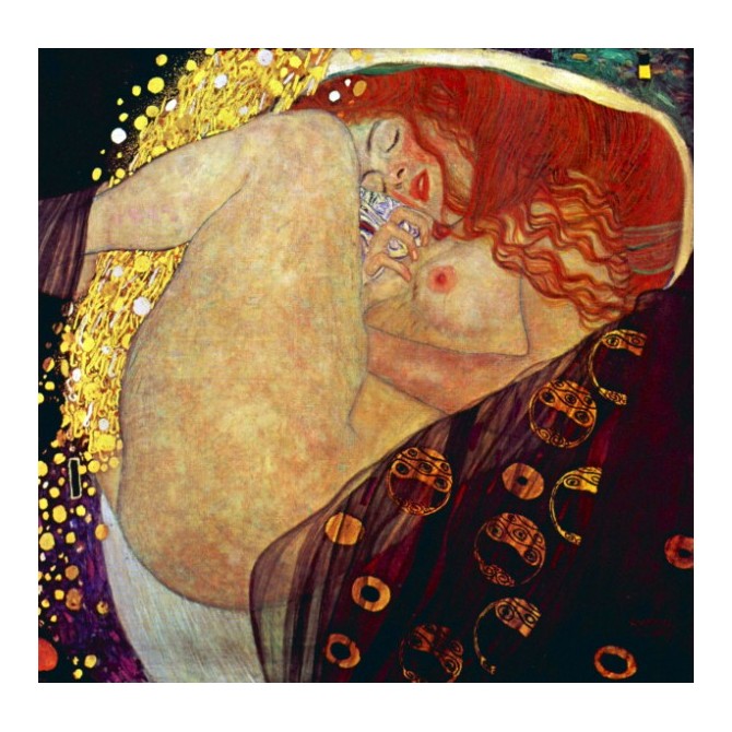 Danae by Klimt