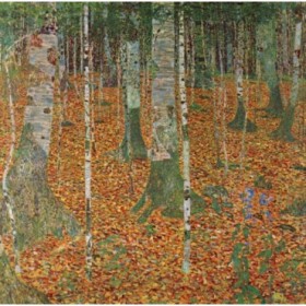 Birch Forest by Klimt