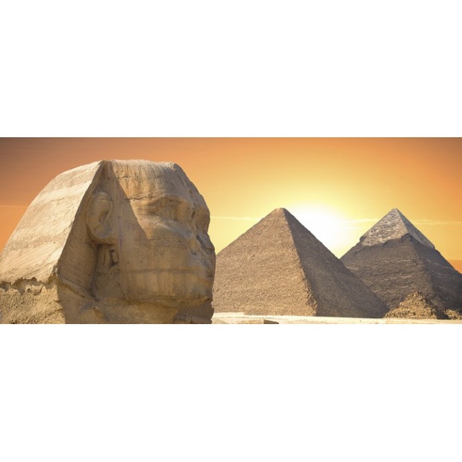 Esfinje y piramide -120532553 - Cuadrostock