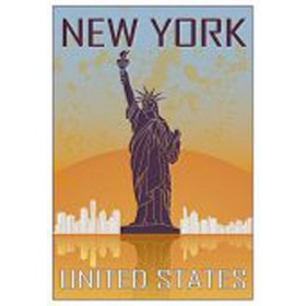 51604912-New York Vintage Poster. 7 tamaños disponibles