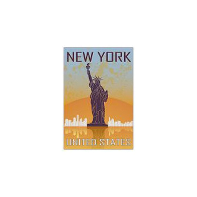 51604912-New York Vintage Poster. 7 tamaños disponibles